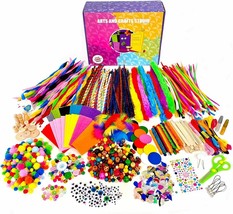 Uncle Jungo Toys Art &amp; Crafts Supplies for Kids- 1300+ Pieces Craft Kit ... - $480.30 MXN