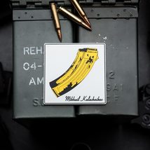 Mikhail Kalashnikov AK-47 Andy Warhol Velvet Underground Parody Mashup P... - £12.46 GBP