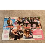 One Direction Liam Payne Harry Styles teen magazine clipping shirtless pool pix - $5.00