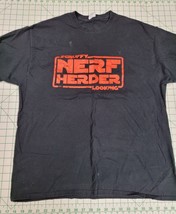 Star Wars Han Solo Black Scruffy Looking Nerf Herder T-Shirt XL Pre-owned - £6.30 GBP