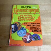 R.L. Stine Goosebumps Official Collector's Caps Book 1st Edition 1995 Vi... - $8.00