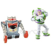 NIB Toy Story 3 Deluxe Sparks + Laser Blast Buzz Lightyear 5 inch Action Figures - £39.95 GBP
