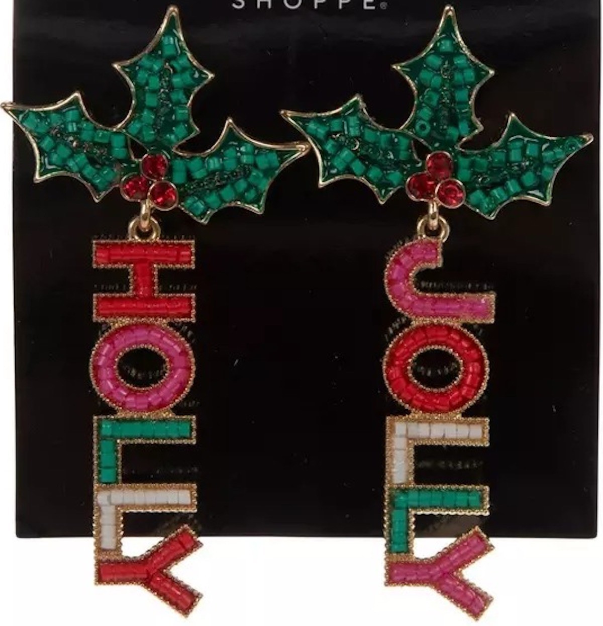 The Christmas Shoppe Holly Jolly Earrings Item image 2