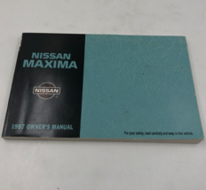 1997 Nissan Maxima Owner&#39;s Manual Handbook OEM L03B23023 - £11.65 GBP