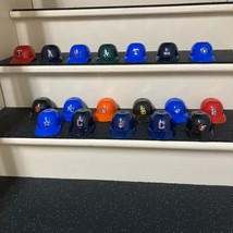 18 Vintage Laich MLB baseball plastic ice cream helmet bowls Mets Indian... - $25.00