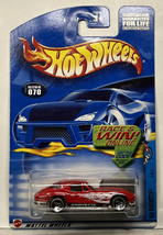 2002 Hot Wheels &#39;63 Corvette Red Corvette Series #70 - £2.54 GBP