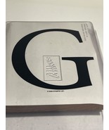 Stampin Up! Monogram G Rubber Stamp For Crafts &amp; Scrapbooking - $13.16 CAD