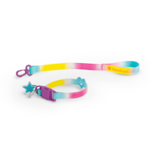 American Girl Rainbow Collar &amp; Leash - £11.80 GBP