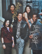 Becker Cast Signed Photo X5 - Ted Danson, Terry Farrell, Hattie Winston ++ w/COA - $359.00
