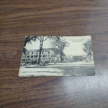 1948 Lancaster New Hampshire Main Street Postcard ESSO &amp; CHEVROLET DEALE... - £7.52 GBP