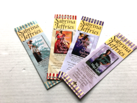 Sabrina Jeffries promotional bookmark lot The Parasol Papers - $19.75