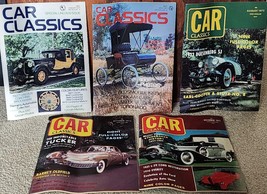 1972 Car Classics Magazines Lot Set Of 5 See Pictures &amp; Description - £14.90 GBP