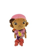 Disney Store IZZY Plush Doll 12&quot; Jake And The Neverland Pirates Girl Pirate - £8.70 GBP