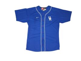 Vintage Team Nike Kentucky Wildcats Jersey Mens Med Blue 90s Baseball Je... - $41.45 CAD