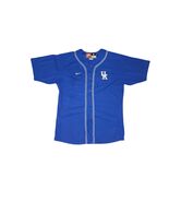 Vintage Team Nike Kentucky Wildcats Jersey Mens Med Blue 90s Baseball Je... - $542.34 MXN