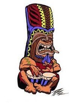 Bongo Drummer Sticker - $4.35