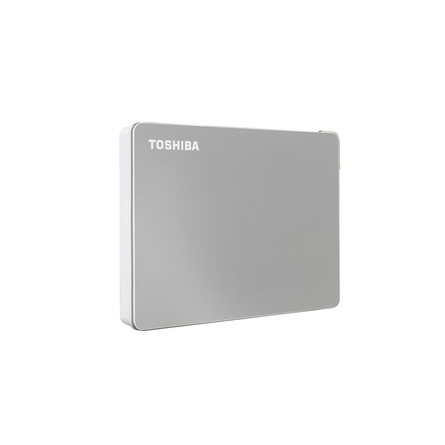 Toshiba Canvio Flex 2TB Portable External Hard Drive USB-C USB 3.0, Silver for P - $134.99