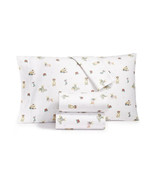 4PC Whim by Martha Stewart Collection Cotton Full Sheet Set Holiday Corgi - $224.22 CAD