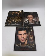 Lot of 3 Twilight Books 2 Hardback Both Missing Posters 1 New Moon Illus... - £10.80 GBP