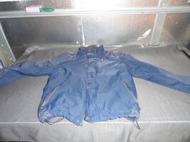 ZERO XPOSUR BLUE JACKET THERMAL QUILTED INTERIOR COLD WEATHER PARKA LARGE - $22.94