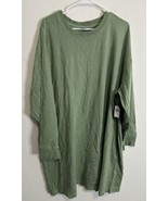 Old Navy Women’s Green Long Sleeve Oversized Sleep Shirt Size XXL - $37.88 CAD