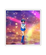 Sailor Moon Sailor Mercury Square Sticker - €6,42 EUR