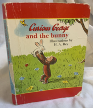 &quot;Curious George &amp; the Bunny&quot; board book 1993 Houghton Mifflin. - £2.94 GBP