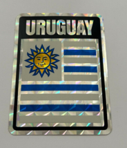 Uruguay Country Flag Reflective Decal Bumper Sticker - $6.79