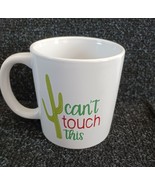 Can&#39;t Touch This - Cactus Coffee Mug / Tea Cup Royal Norfolk 4&quot; tall 3.5... - £6.74 GBP