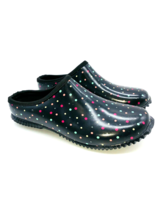 Western Chief Classic Garden Clog- Carbon Black/ Dazzling Dots, US 10 - £17.01 GBP