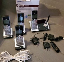 Panasonic KX-TGE674B DECT 6.0 Cordless Phone with Digital Answering System - £40.96 GBP