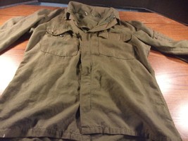 VIETNAM ERA OG-107 OLIVE GREEN UTILITY NOMEX FLYERS AVIATOR SHIRT43 X 27... - $52.64