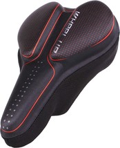 Gel Bike Seat Cover Soft Bicycle Saddle Pad Breathable Cushion Cover Gel Seat - £35.91 GBP