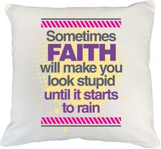 Make Your Mark Design Faith Until It Starts to Rain. Noah &amp; Bible Story White Pi - £19.46 GBP+