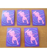 Mew Card Sleeves Pokemon Protector Lot of 5 - $4.75