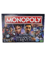 MONOPOLY: Marvel Studios&#39; Black Panther: Wakanda Forever Edition Board G... - £17.04 GBP