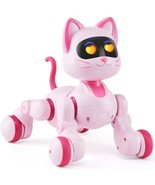 RC Robot Cat Toy for Kid Talking Dancing Touch Remote Control Programmable - $78.20 CAD