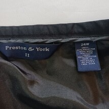 Preston & York Women’s Black Double Slits Skirt Plus Size 24W Measured (43×35) image 3