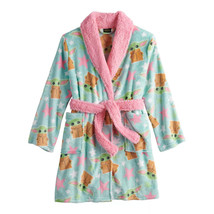 Disney&#39;s The Mandalorian Star Wars Girls Robe Grogu The Child Baby Yoda Size 6 - $12.34