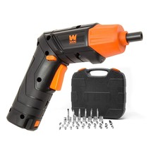 WEN 49140 4V Max Lithium Ion Rechargeable Cordless Electric Screwdriver and Flas - £33.03 GBP