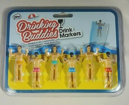 Drinking Buddies Drink Markers For Cocktails Summer Fun Pool Parties Happy Hour - £14.33 GBP