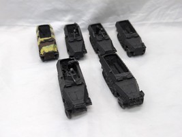 (6) Flames Of War German Sdkfz 251 Halftruck 15mm Miniatures - $29.69