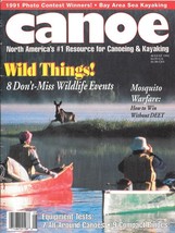 Canoe Magazine Aug 1991 Wildlife Events Bay Area Sea Kayak Equipment Test Photo - £12.23 GBP