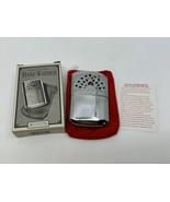 Restoration Hardware 1955 Replica Pocket Hand Warmer Chrome with Box - £11.15 GBP