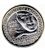 U S Coins 2022 P. - Washington Quarter, Anna May Wong American Women Qua... - $6.76 CAD