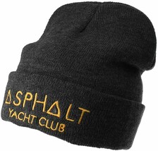 Asphalt Yacht Club Solid AYC Beanie Stevie Williams Skateboarding NWT - $14.98