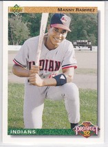 G) 1992 Upper Deck Baseball Trading Card - Manny Ramirez #63 - £1.55 GBP