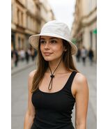 NWT The North Face Class V Womens Brimmer Bucket Hat L/XL Gardenia White - €28,12 EUR