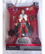 Star Wars Elite Series Poe Dameron 6.5&quot; Die Cast Action Figure New Sealed - $17.82