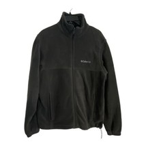 Columbia Mens Jacket Size Medium Green Fleece Long Sleeve Zip Pockets No... - £23.41 GBP